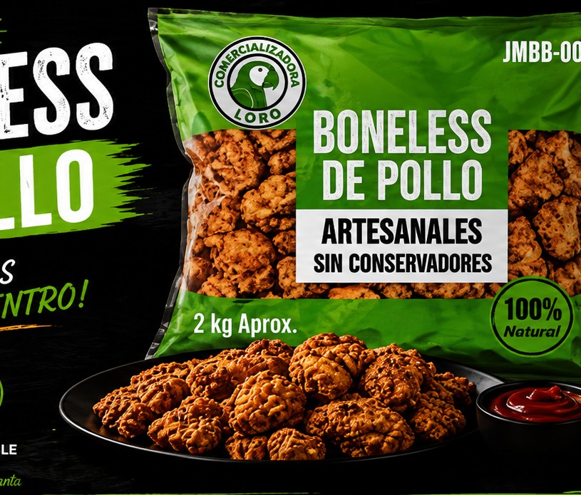 Boneless de pollo Comercializadora Loro